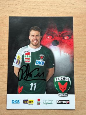 Markus Richwien Füchse Berlin Autogrammkarte original signiert #S25216