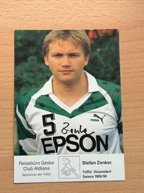 Stefan Zenker TURU Düsseldorf Autogrammkarte original signiert #S25205
