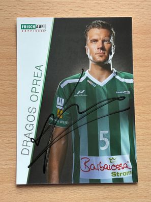 Dragos Oprea FRISCH AUF! Göppingen Autogrammkarte original signiert #S25249
