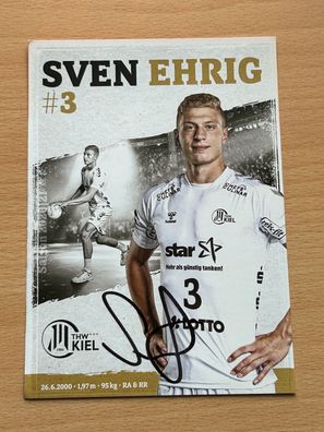Sven Ehrig THW Kiel Autogrammkarte original signiert #S25286