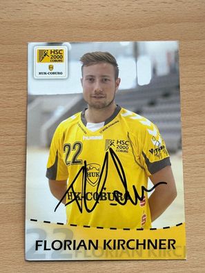 Florian Kirchner HSC 2000 Coburg Autogrammkarte original signiert #S25212