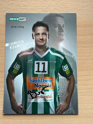 Bojan Beljanski FRISCH AUF! Göppingen Autogrammkarte original signiert #S25227