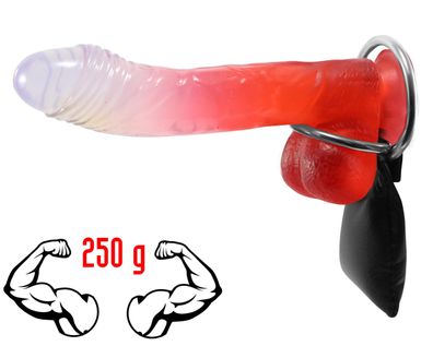 Cockring Leder Penisgewicht Strong Man 250g bis 1000g