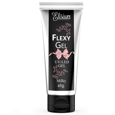 Elisium Flexy Gel Milky - Profi Nagelverlängerung, 65g