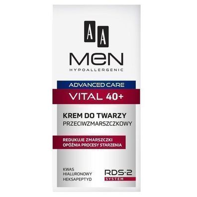 Oceanic AA Men Vital 40+ Anti-Falten Creme, 50 ml