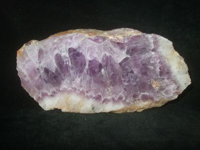 Amethyst-Quarz Anschliff Mexiko -Mineralien-Heilsteine-Edelsteine-Anschliffe-