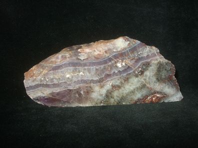 Amethyst-Quarz Anschliff Sachsen -Mineralien-Heilsteine-Edelsteine-Anschliffe-
