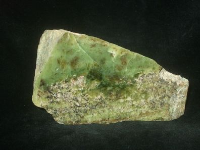 Nephrith, Jade (Mexiko) Anschliff -Mineralien Heilsteine Anschliffe-