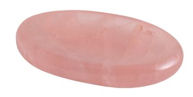 Troststein Rosenquarz, etwa 3,5 bis 4,5 cm groß, ZW-125-RQ