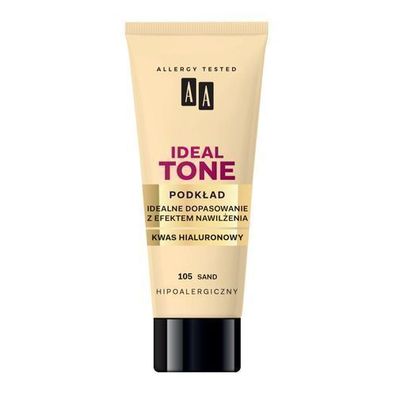 Oceanic AA Make Up Ideal Tone Foundation 105 Sand 30ml