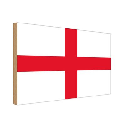 vianmo Holzschild 18x12cm Flagge England Deko Geschenk