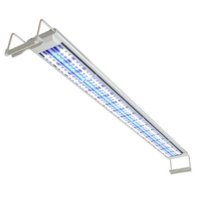 vidaXL Aquarium-Beleuchtung LED 120-130 cm Aluminium IP67