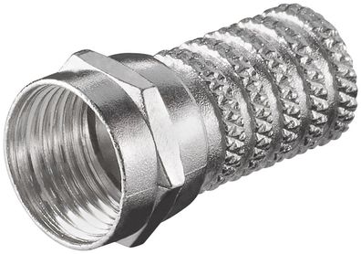 goobay Aufdreh-F-Stecker 6,0 mm (Bulk)