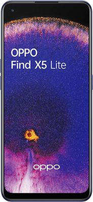 Oppo Find X5 Lite 256GB Dual Sim Startails Blue - Guter Zustand DE Händler