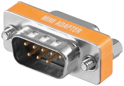 goobay D SUB Null Modem Adapter 9 pol (Bulk)