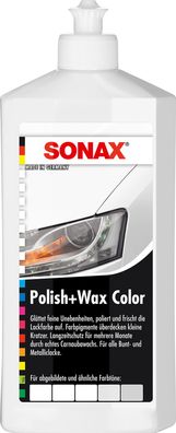 SONAX Polish & Wax Color NanoPro weiß 500 ml