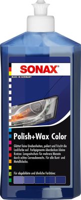 SONAX Polish & Wax Color NanoPro blau 500 ml