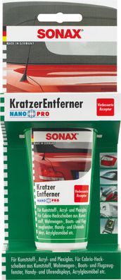 SONAX KratzerEntferner Kunststoff NanoPro 75 ml (Blister)