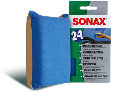 SONAX ScheibenSchwamm 2 in 1