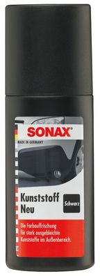 SONAX Kunststoff Neu Schwarz 100 ml