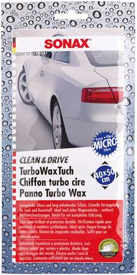 SONAX Clean&Drive TurboWaxTuch 40 x 50 cm