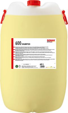 SONAX GlanzShampoo mit Enthärter 60 L