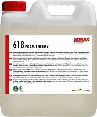 SONAX AktivReinigungsSchaum Energy 10 L