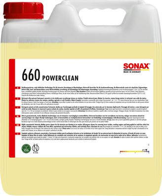 SONAX SX PowerClean 10 L