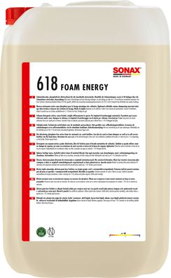 SONAX AktivReinigungsSchaum Energy 25 L