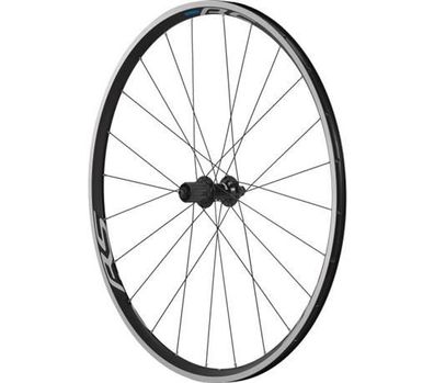 Shimano Laufrad Road WH-RS100-CL, Schwarz, Einfarbig, QR 163 mm, 130 mm, 1.092 g,