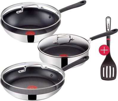 Tefal G435S8 Jamie Oliver Induktion Pfannenset 7-teilig 28cm Pfanne