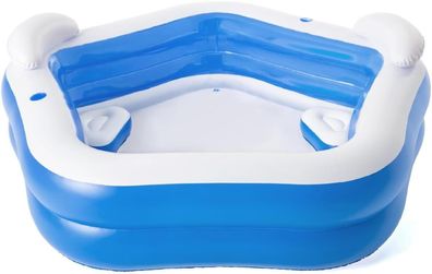 Bestway® Family Pool „Fun“ 213 x 206 x 69 cm (Gr. 206 cm)