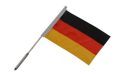 JUNG LED Fahne 20x30 cm blinkend Deutschland Fussball EM 2024 Fan