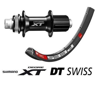 Laufrad XT 8010 HR Ø 622 mm mit DT Swiss 533 D Disc für Steckachse 12x142 857984