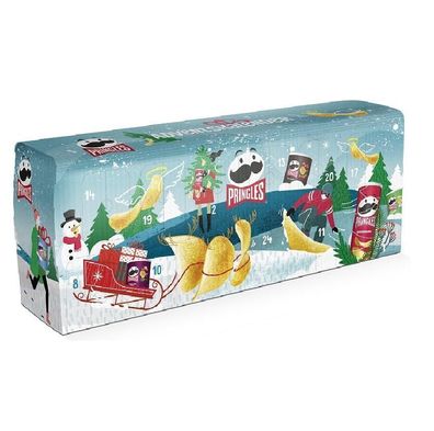 Pringles Adventskalender 2024 , Chips Advent Kalender Knusprig