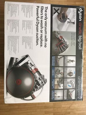 Dyson Cinetic Big Ball Animalpro 2 beutelloser Staubsauger | Inkl. pneumatischer