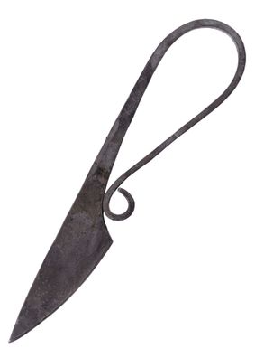 Gebrauchsmesser, handgeschmiedet, ca. 20cm lang