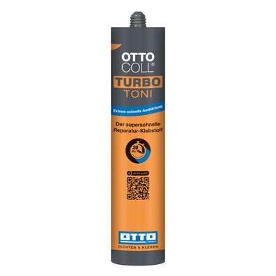 12x Ottocoll Turbotoni C01 weiß 290ml Hybrid-Klebstoff