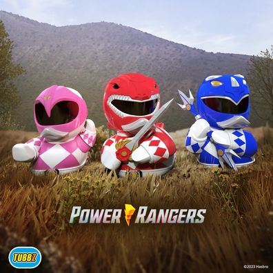 Badeente Numskull TUBBZ - Power Rangers - Alle 3 Ranger (Limited Edition)