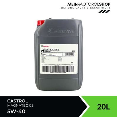 Castrol Magnatec 5W-40 C3 20 Liter