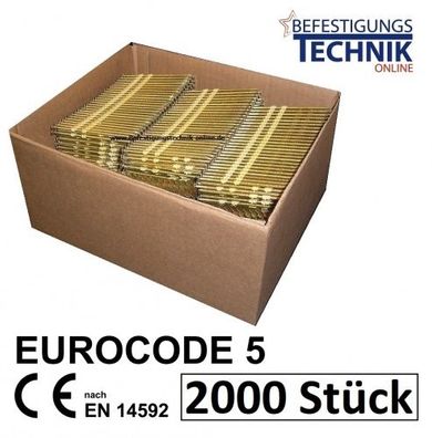 20° RK Streifennägel 3,4x100mm glatt verzinkt für Nagler Bostitch Prebena Paslode KMR