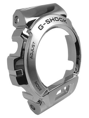 Casio G-Shock > Bezel Lünette Edelstahl silberfarben > GM-6900-1ER