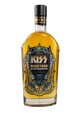 Kiss Monstrum 14 Years Old Ultra Premium Rum 43% Vol. 0,7l