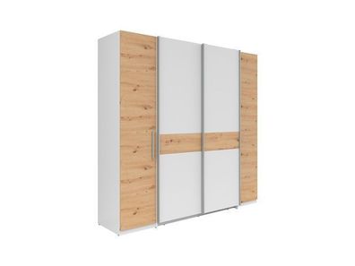 Schwebetürenschrank Fabio x 215 x 210 cm | Weiß