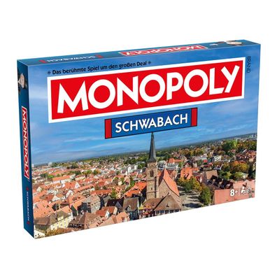 Monopoly Schwabach Brettspiel Gesellschaftsspiel Spiel Cityedition Stadtedition