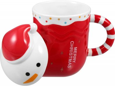 Weihnachtskaffee-Keramikbecher Weihnachtsgeschenk