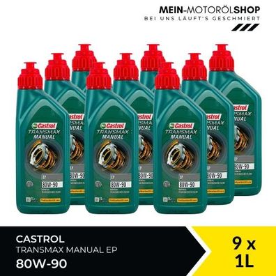 Castrol Transmax Manual EP 80W-90 9x1 Liter