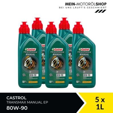 Castrol Transmax Manual EP 80W-90 5x1 Liter