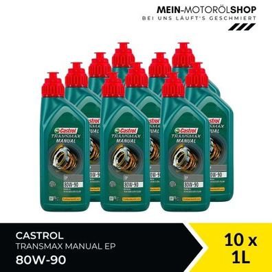 Castrol Transmax Manual EP 80W-90 10x1 Liter