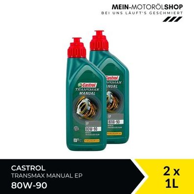 Castrol Transmax Manual EP 80W-90 2x1 Liter